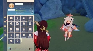 GENSHIN IMPACT AR 11 COM YELAN E A ARMA FALCÃO