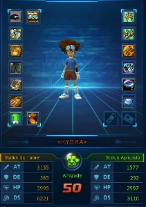 Conta LA-OMEGA com gargoShin e DB - Digimon Masters Online DMO