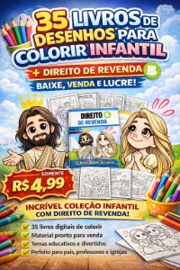35 Livros De Desenhos Para Colorir Infantil🎁😍😍 - Outros