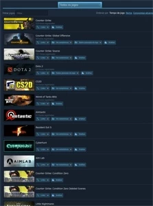 Conta steam 13 anos level 20 - Counter Strike CS