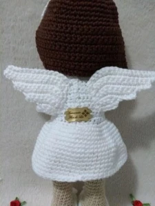 Anjinha Baby da Artesanato Flor de Lis - Artesanato e Personalizados