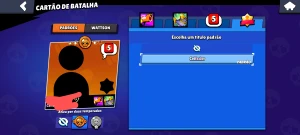 Conta brawl stars 6 lendários passe plus e passe do Bob espo