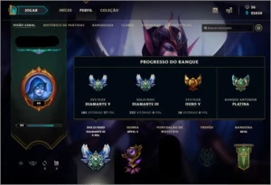 CONTA D3 CRIADA NA S2 / 134 CHAMPS / 81 SKINS - League of Legends LOL