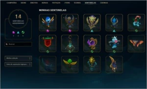 CONTA D3 CRIADA NA S2 / 134 CHAMPS / 81 SKINS - League of Legends LOL