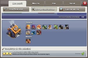 ⭐CONTA CLASH OF CLANS CV14 FULL ⭐