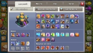 ⭐CONTA CLASH OF CLANS CV14 FULL ⭐
