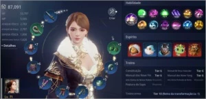 VENDO CONTA MIR4 LVL 71 COM 3 PETS EPICOS