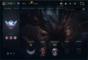 Conta LOL com quase todos os campeões e 48 skins - League of Legends
