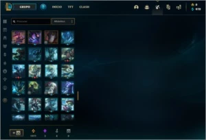 conta de lol diamond 1 15 skins lvl 184 - League of Legends