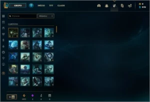 conta de lol diamond 1 15 skins lvl 184 - League of Legends