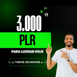 Pack 3.000 PLR Pro Em Português 2025 + Brindes