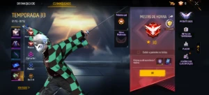 Upo sua conta do prata ao mestre no cS e Br - Free Fire