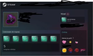 Conta steam 2003 prime +medalhas