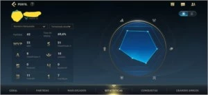 Conta Wildrift Platina 4, MMR alto, 70% de Winrate Main adc - League of Legends: Wild Rift LOL WR