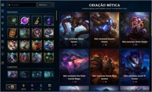 Conta League of Legends / 10 gemas raras LOL