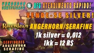 Ravendawn Prata / Silver - SERAFINE ANGERHORN 1kk - Others