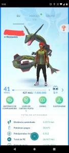 CONTA DE POKÉMON GO LEVEL 41