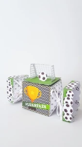 Kit 100 Lembrancinhas Futebol Personalizadas - Artesanato e Personalizados