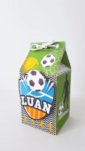Kit 100 Lembrancinhas Futebol Personalizadas - Artesanato e Personalizados