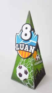 Kit 100 Lembrancinhas Futebol Personalizadas - Artesanato e Personalizados