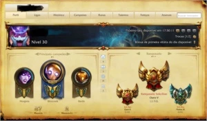 Smurf ouro v - League of Legends LOL
