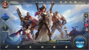 OURO 1 WIN RATE 70,2% + 15K CISCO AZUL - League of Legends: Wild Rift LOL WR