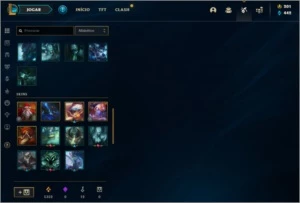 CONTA PERFEITA 81 SKINS 86 CAMPEÕES E MUITO ESPÓLIO! - League of Legends LOL