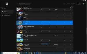 Vendo conta epic games com varios jogos e dlcs no RL E FORT - Fortnite