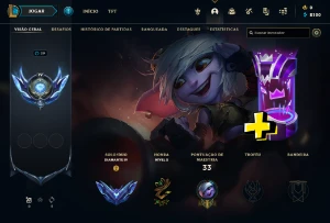 Conta Diamante 4 | 66% Win - Lol (League Of Legends) Elomoon