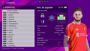 OptionFile PES 2020 PS4/PS5/PC 100% Atualizado Janeiro 2026 - Outros