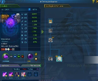 Omega Ladmo - Conta Midgame Frontier Liberado + Rank U - Digimon Masters Online