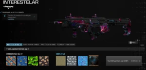 Conta Call of Duty MW3/Warzone camo INTERSTELLAR COD