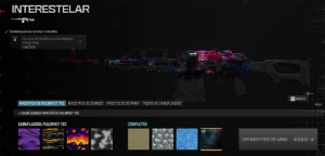 Conta Call of Duty MW3/Warzone camo INTERSTELLAR COD