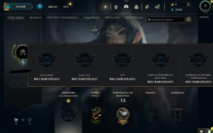 Conta unranked LoL - League of Legends