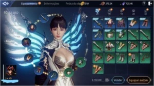 Conta lvl 45, 41k de poder, portão 6 liberado, servidor SA61 - MIR4