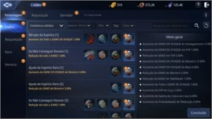 Conta lvl 45, 41k de poder, portão 6 liberado, servidor SA61 - MIR4