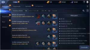 Conta lvl 45, 41k de poder, portão 6 liberado, servidor SA61 - MIR4