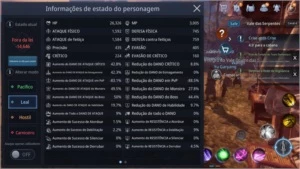 Conta lvl 45, 41k de poder, portão 6 liberado, servidor SA61 - MIR4