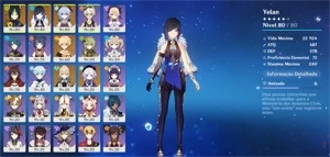 Ganyu+Amos+Tighnari+Yelan - AR51 - Genshin Impact