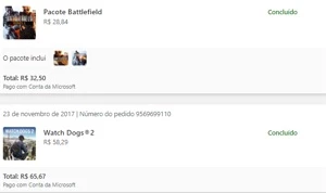conta xbox com jogos