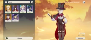 Conta genshin impact com lyney
