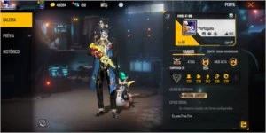 CONTA SECUNDÁRIA NVL 50 - Free Fire