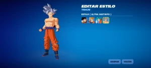 Conta Fortnite 5 Skins | Goku 4 estilos