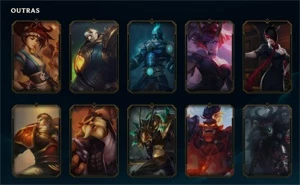 PLATINA 4, 22 SKINS, 700 RP, 8K EA - CONTA DE LOL - League of Legends