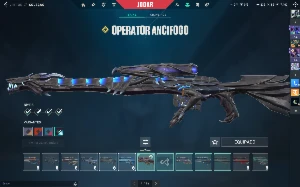 conta valorant com kuronami vandal, preludio, op dragao e +