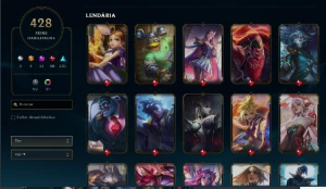 Conta Lol diamante , 440 Skins, 5K Gastos, Skin Do Jhin Rara - League of Legends