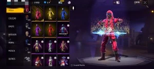 Conta de free fire super top ainda acompanha conta futurefig