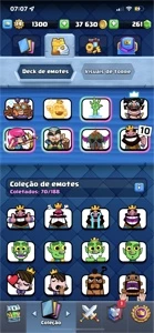 CONTA CLASH ROYALE LVL 14