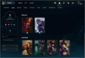 CONTA GOLD IV MMR ALTO - League of Legends LOL