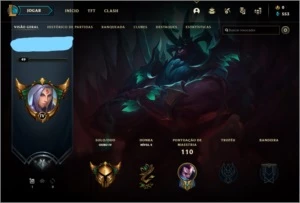 CONTA GOLD IV MMR ALTO - League of Legends LOL